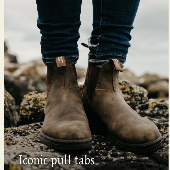 NWT/NWB BLUNDSTONE BOOTS Women’s 585 Rustic Brown - Picture 11 of 14